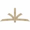 Ekena Millwork Davenport Rough Sawn Timber Gable Bracket, Douglas Fir, 96"W x 44"H x 4"D x 6"F, 11/12 Pitch GBW096X44X0406DAV00RDF - alternate 1